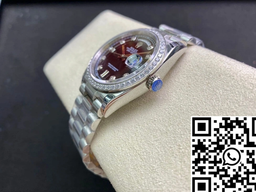 Bezel Rolex EW Diamond-set Date 36MM Day Factory 118346 0127